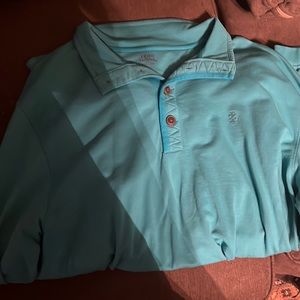 Long sleeved for button Izod shirt